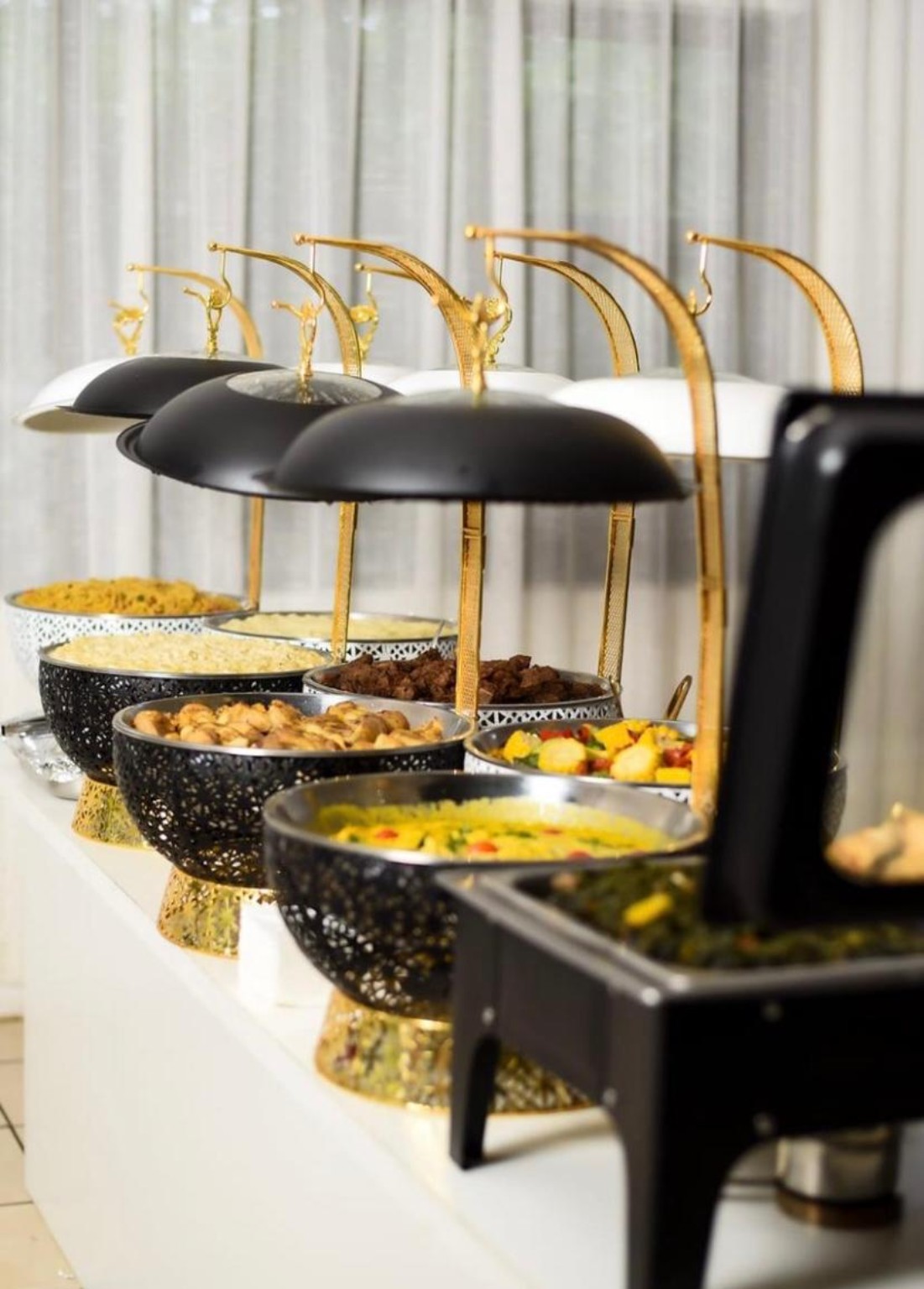 Ekhethelo in-house event catering buffet